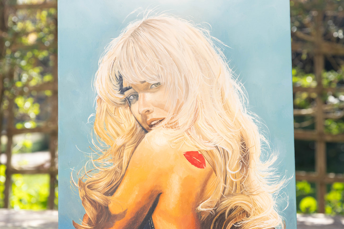 Sabrina Carpenter "Short n’ Sweet" Inspired Oil Painting