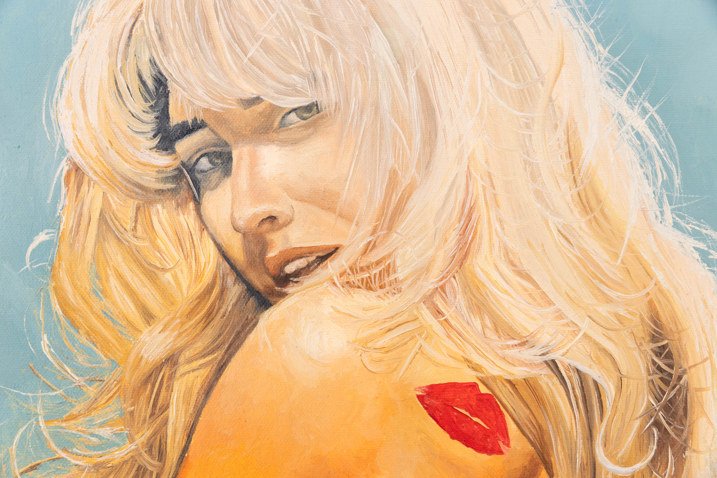 Sabrina Carpenter "Short n’ Sweet" Inspired Oil Painting