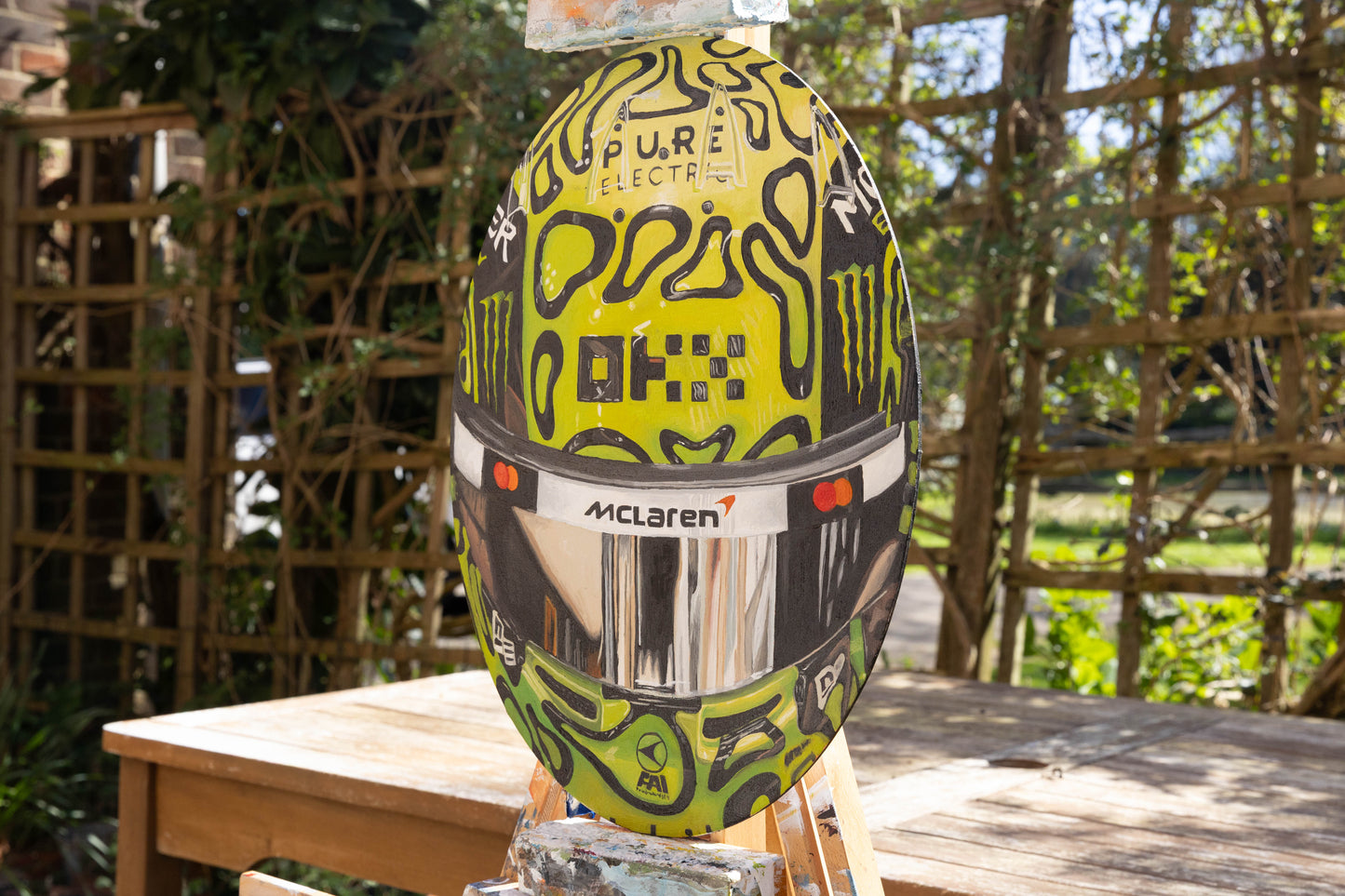 Lando Norris - 2025 Helmet