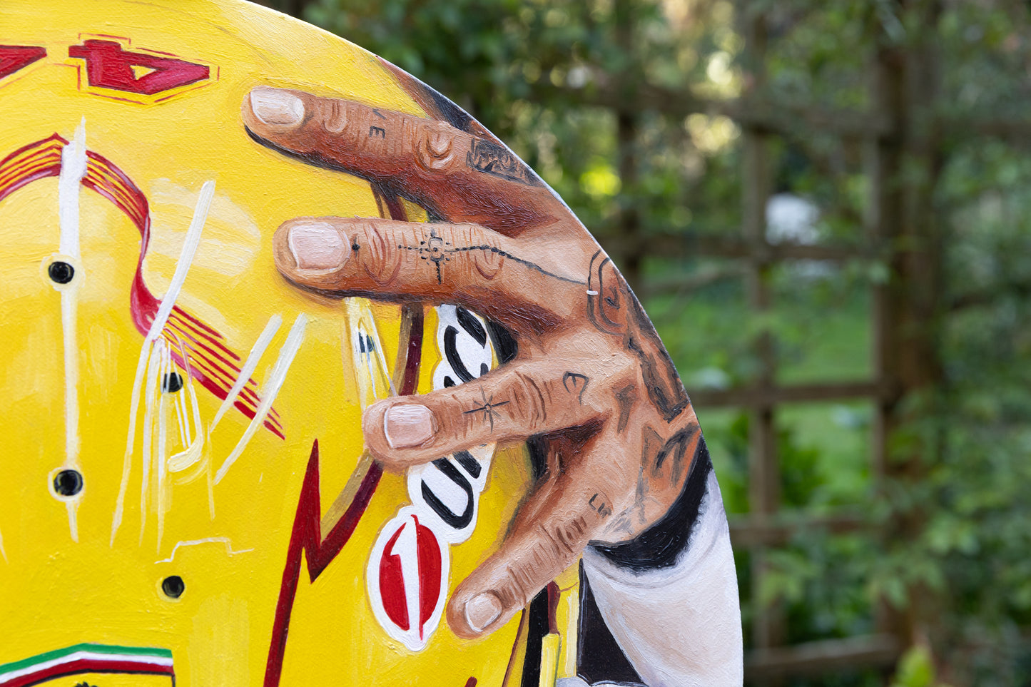 Lewis Hamilton - 2025 Ferrari Helmet