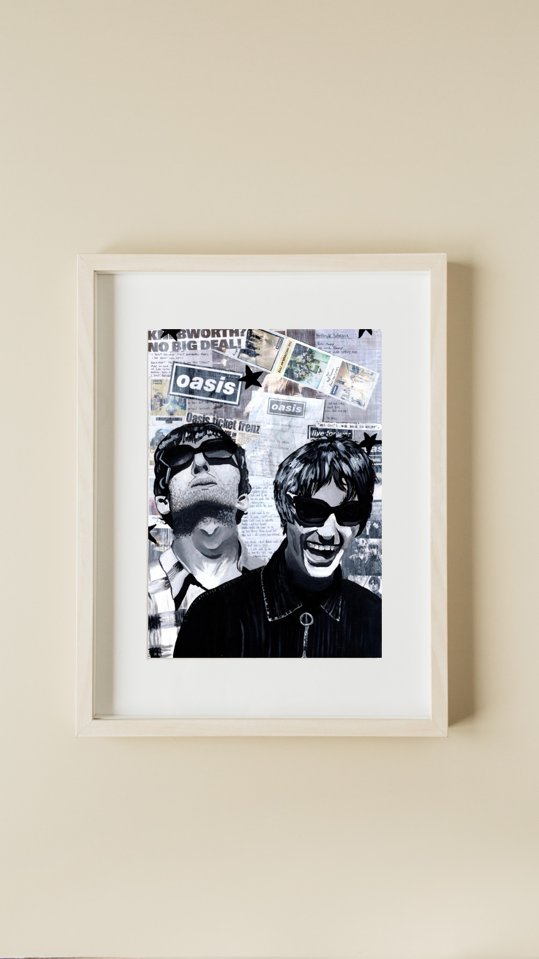 Oasis Collage Print