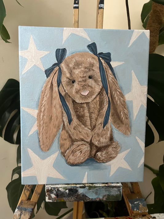 Bunny Star Painting