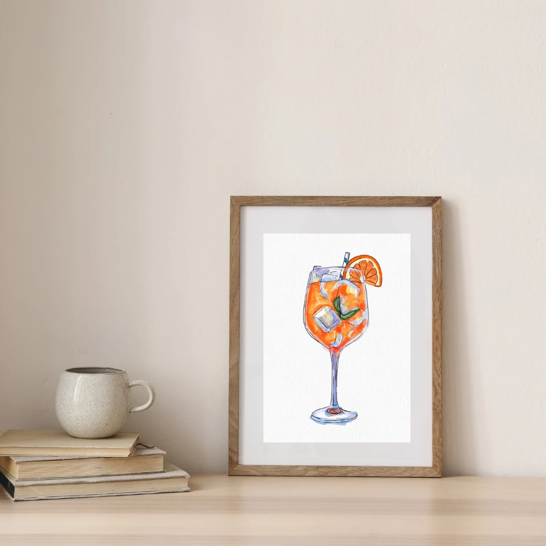 Aperol Spritz Print