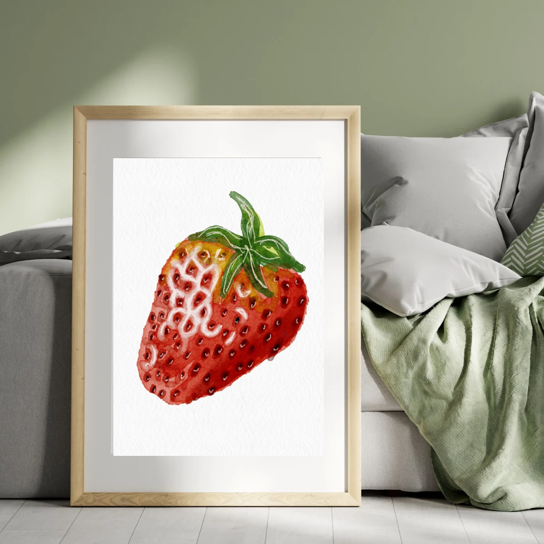 Strawberry Print