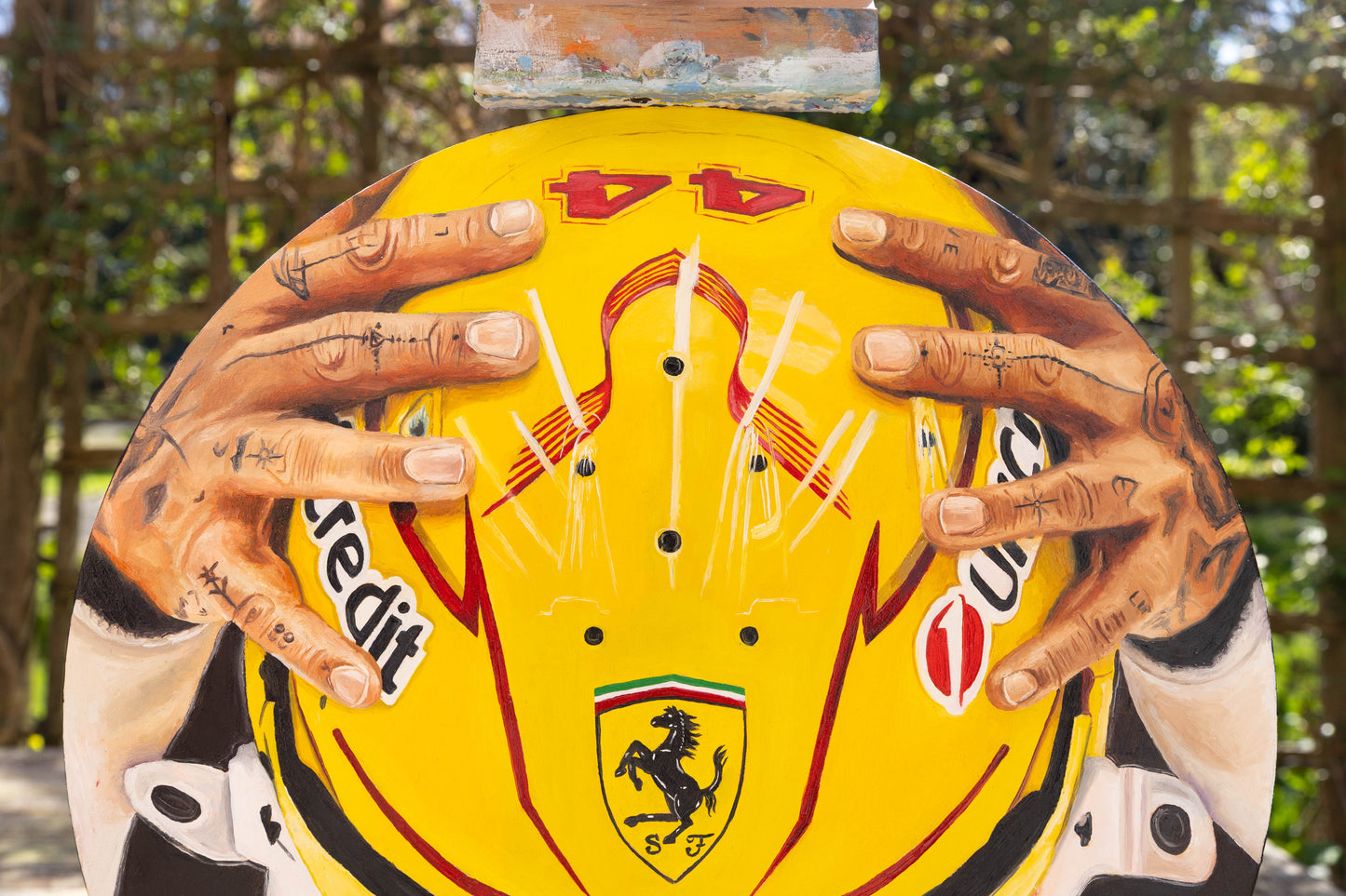 Lewis Hamilton - 2025 Ferrari Helmet
