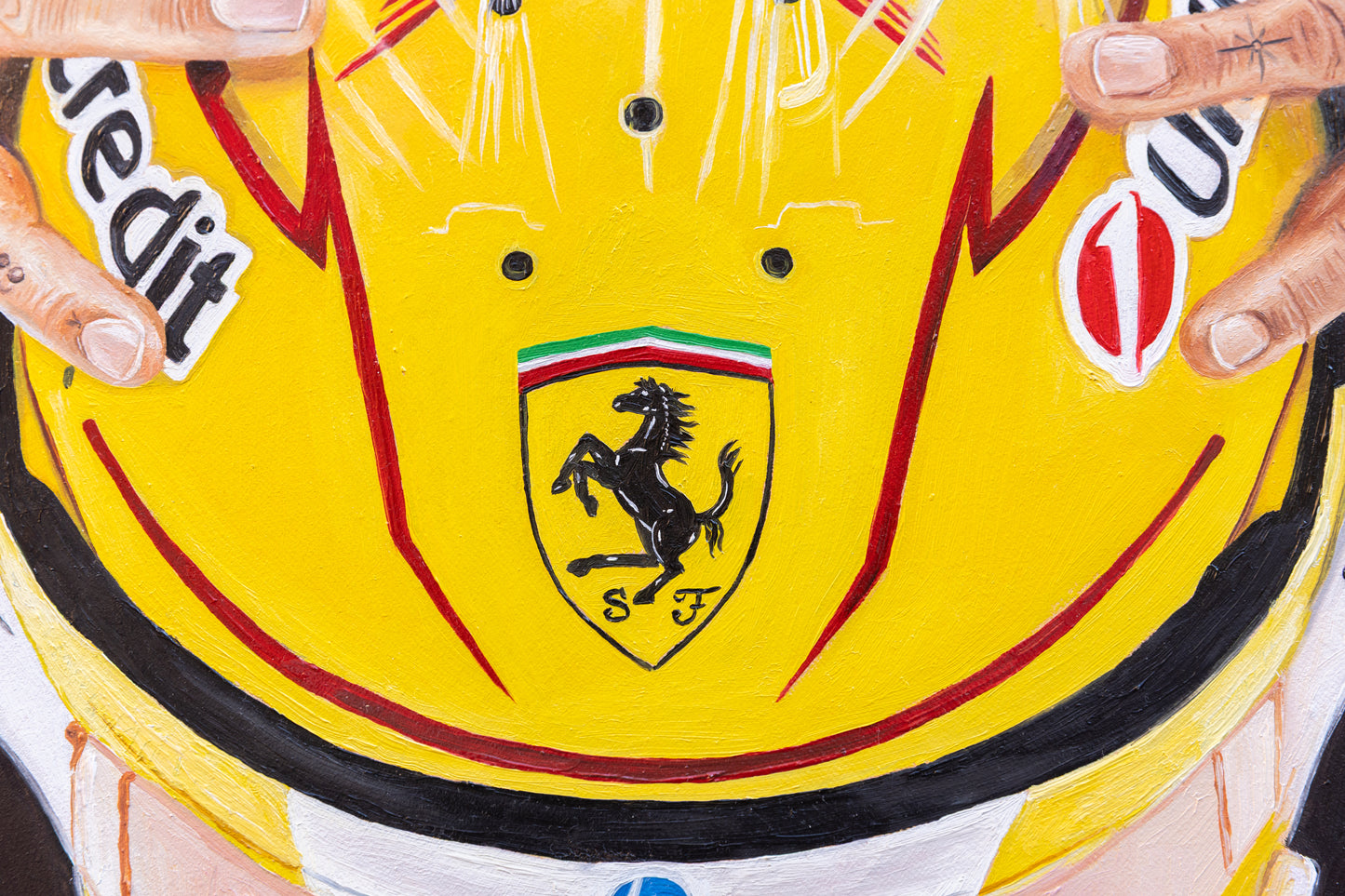 Lewis Hamilton - 2025 Ferrari Helmet