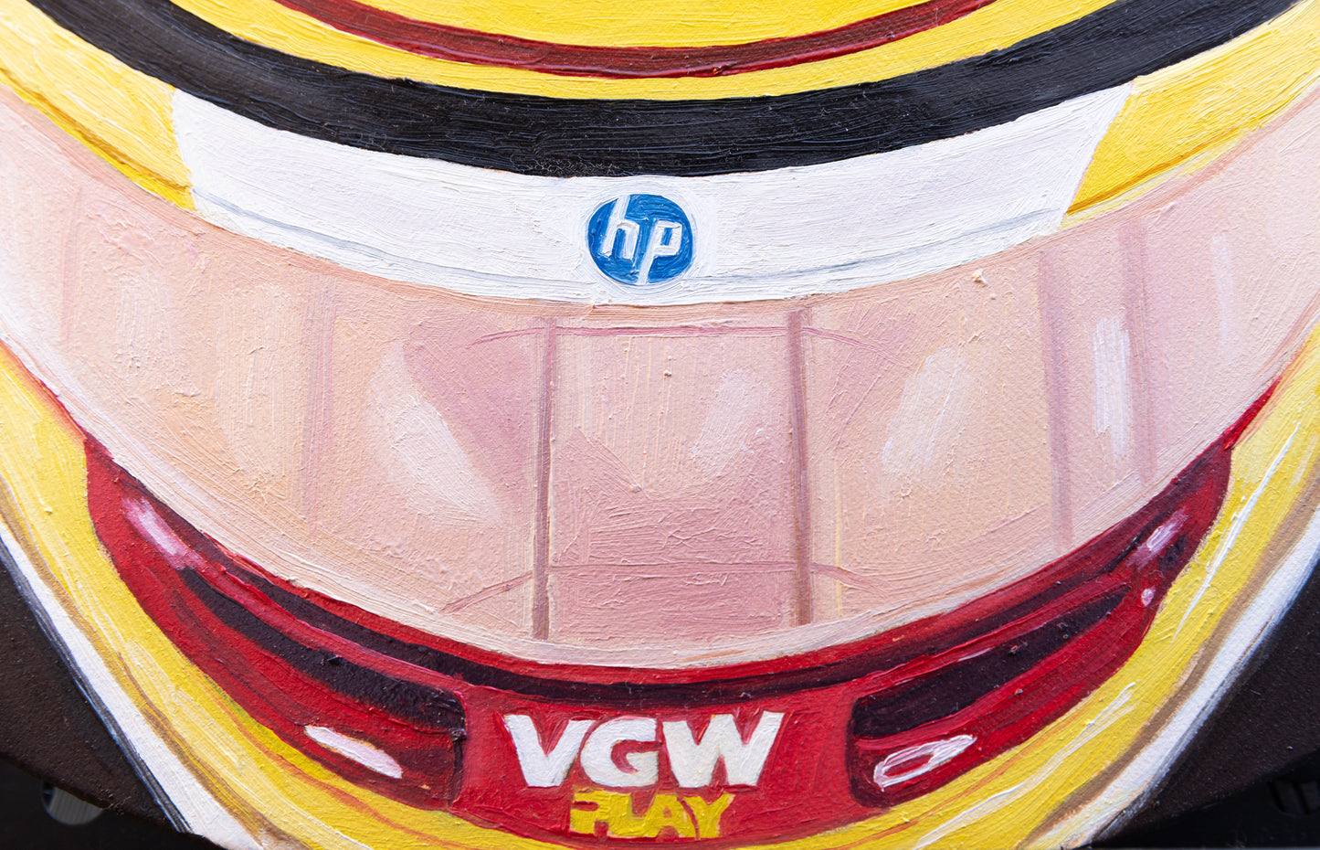 Lewis Hamilton - 2025 Ferrari Helmet
