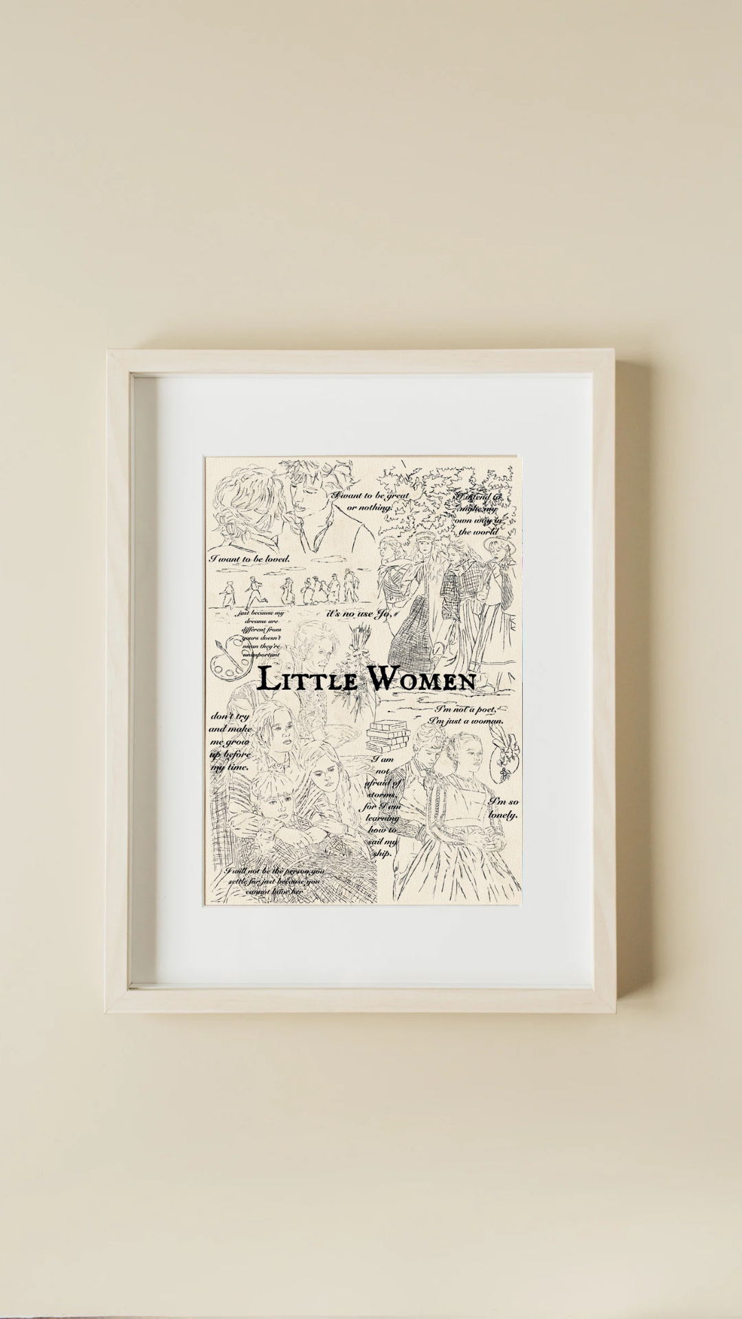 Little Women 2019 Print