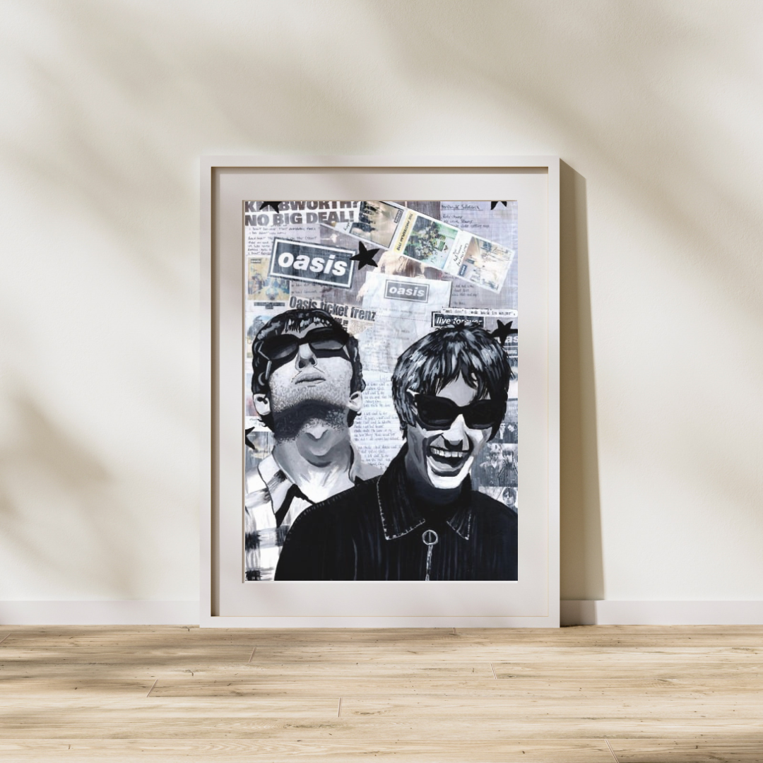 Oasis Collage Print