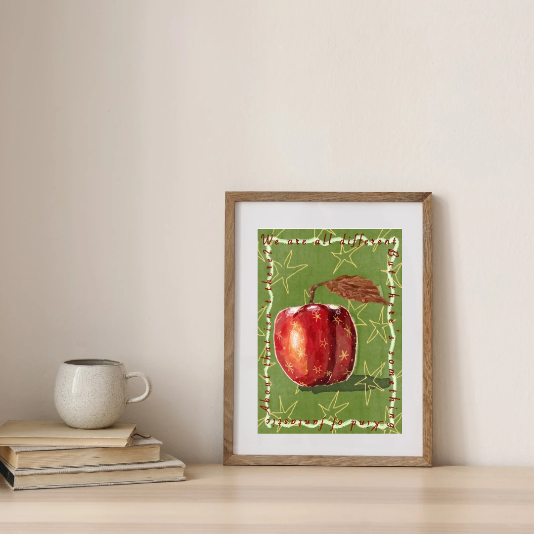 Fantastic Mr. Fox Apple Print